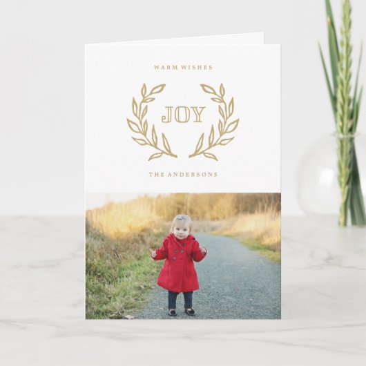 Holiday Laurels Collection Feiertagskarte (Vorderseite)