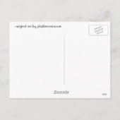 Holiday Light Feiertagspostkarte (Rückseite)