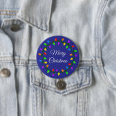 Holiday Lightbulb Wreath Button (Beispiel)