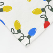 Holiday Lights Fleecedecke (Ecke)