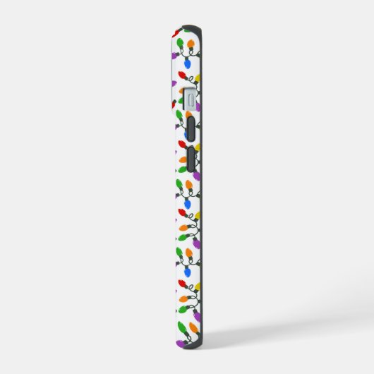 Holiday Lights iPhone 15 Hülle (Linke Seite)