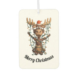 Holiday Lights Moose Autolufterfrischer