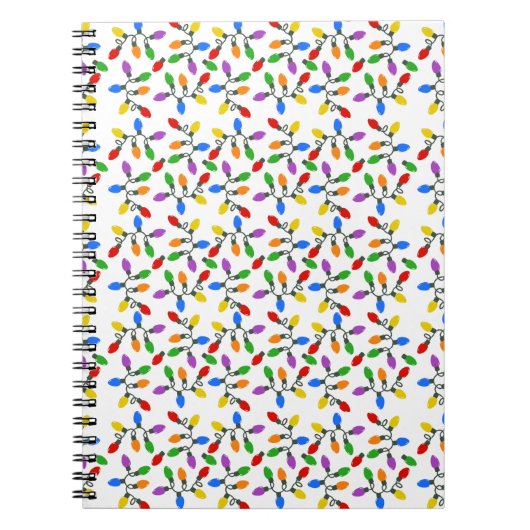 Holiday Lights Notizblock (Vorderseite)