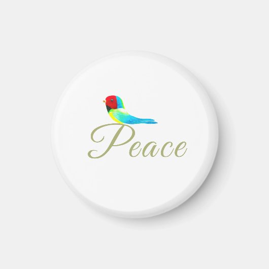 Holiday Little Bird Messenger of Peace Magnet (Vorne)