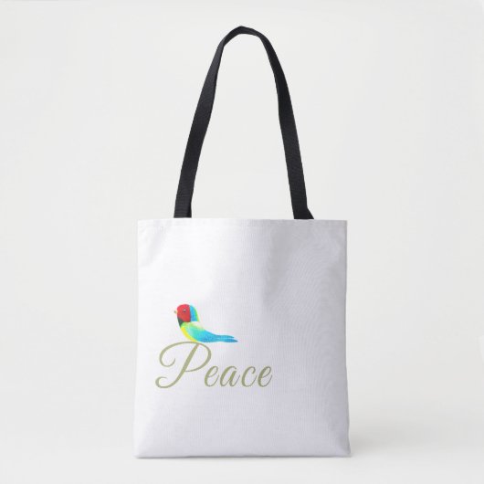 Holiday Little Bird Messenger of Peace Tasche (Vorderseite)