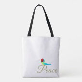 Holiday Little Bird  Messenger of Peace Tasche (Rückseite)