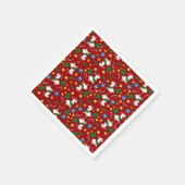 Holiday Llama Madness Serviette (Ecke)