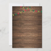 Holiday Luau Einladung (Rückseite)