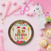Holiday Luau Party Paper Plate - W Pappteller (Party)