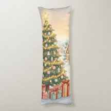 Holiday Magic Christmas Pillow