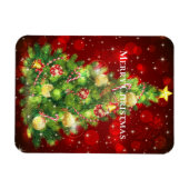 Holiday Magnet-Tree Magnet (Horizontal)