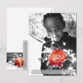 Holiday Making Spirituosen Helles Foto Postkarte (Vorne/Hinten)