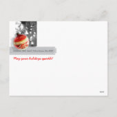 Holiday Making Spirituosen Helles Foto Postkarte (Rückseite)