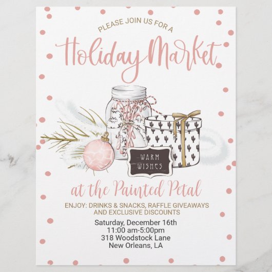 Holiday Market Flyer (Vorne)