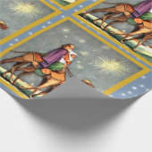 Holiday Mary and Joseph Gift Wrap Geschenkpapier (Ecke)