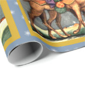 Holiday Mary and Joseph Gift Wrap Geschenkpapier (Rolleneckpunkt)