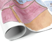 Holiday Meet & Greet #1 (Weihnachten) Geschenkpapier (Rolleneckpunkt)