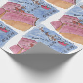 Holiday Meet & Greet #1 (Weihnachten) Geschenkpapier (Ecke)