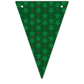 Holiday Mid Mod Triangle Bunt-Banner Wimpelkette (Dritte Fahne)
