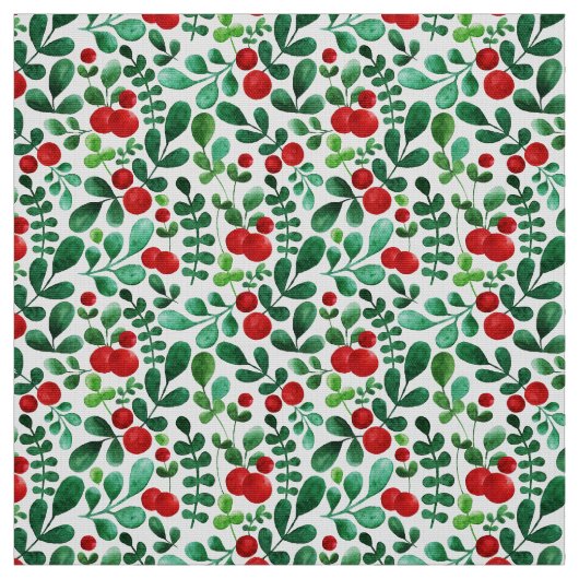 Holiday Mistletoe Design Stoff (Muster)