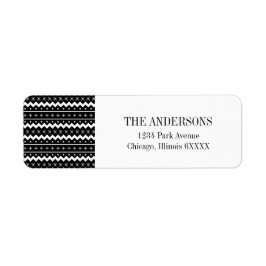 Holiday Mittens Warmes wünscht Adressetikett