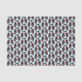 Holiday Mittens Warwish wünscht Weihnachtszettel Seidenpapier