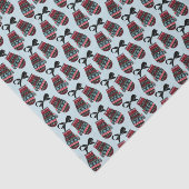 Holiday Mittens Warwish wünscht Weihnachtszettel Seidenpapier (Ausschnitt)