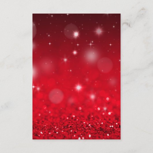 Holiday Modern Chic Corporate Weihnachten Party In Begleitkarte (Rückseite)