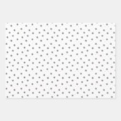 Holiday Monogram Foto Collage Geschenkpapier Set (Vorderseite 3)