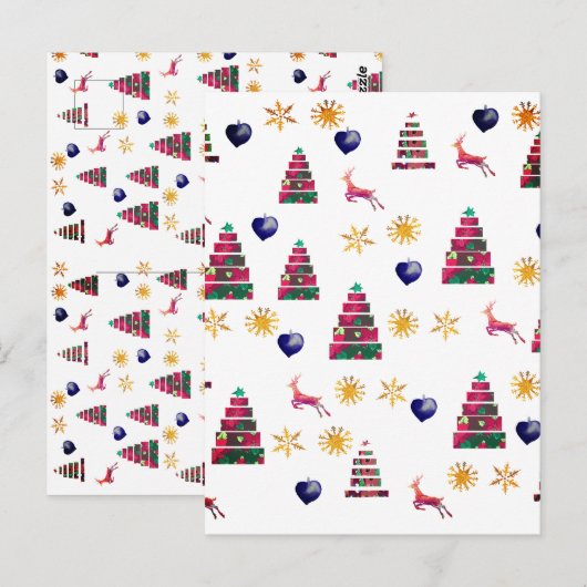 Holiday Mood Postkarte (Vorne/Hinten)