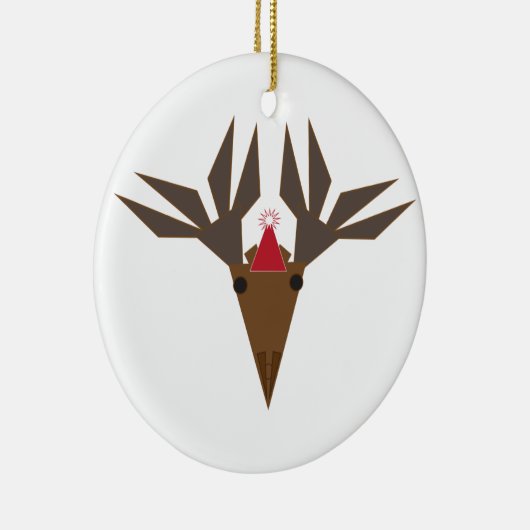 holiday moose keramik ornament (Rechts)