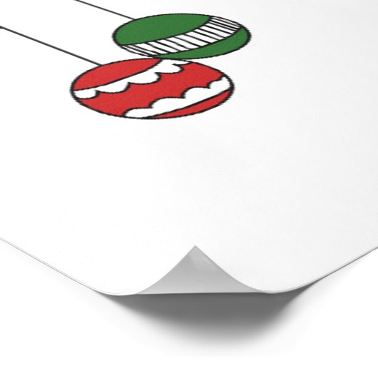 Holiday Moose Poster (Ecke)