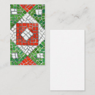 HOLIDAY MOSAIC 3.5x2 Flachbildschirm / Vertikal Mitteilungskarte