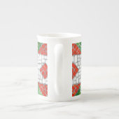 HOLIDAY MOSAIC Bone China Tasse (Rückseite)