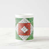 HOLIDAY MOSAIC Bone China Tasse (Vorderseite)