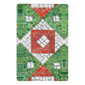 HOLIDAY MOSAIC Mini-Zwischenablage Mini Klemmbrett (Rückseite)