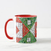 HOLIDAY MOSAIC Red Combo Tasse (Links)