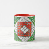 HOLIDAY MOSAIC Red Combo Tasse (Zentrum)