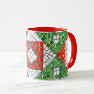 HOLIDAY MOSAIC Red Combo Tasse