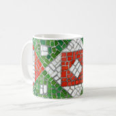 HOLIDAY MOSAIC White Tasse (Vorderseite Links)