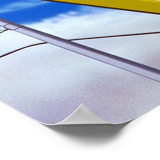 Holiday Motel Las Vegas Retro Poster (Ecke)