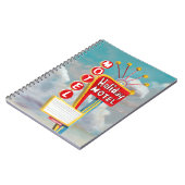 Holiday Motel Sign Notizblock (Linke Seite)