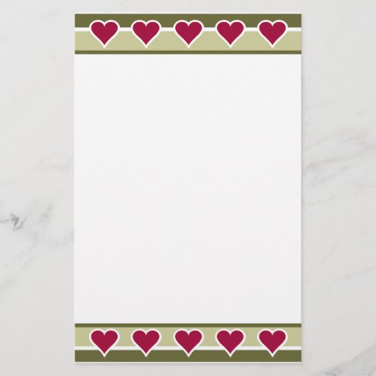 Holiday Motif stationär, anpassbar Briefpapier (Vorderseite)