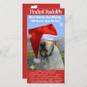 Holiday Movie Parody Add Pet Foto Dankeskarte (Vorne/Hinten)