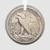 Holiday-Münzschmuck Ornament (Rückseite)