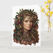 Holiday Muse Karte (Gelbe Blume)