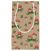 Holiday Mushrooms Kleine Geschenktüte (Vorderseite)