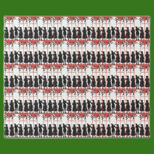 Holiday Musicians Geschenkpapier