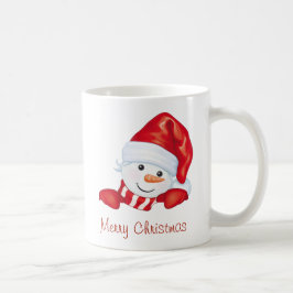 Holiday Niedlich Snowman Frohe Weihnachten Kaffeetasse