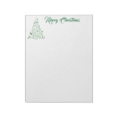 Holiday Notepad Extravagante Struktur Notizblock (Rotiert)